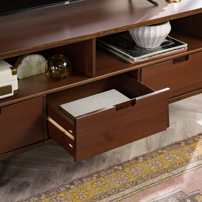 Mercury Row® Sadie Solid Wood TV Stand for TVs up to 65" & Reviews